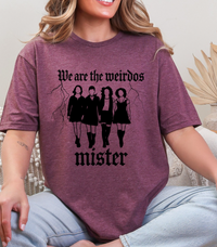 We Are the Weirdos Mister T-Shirt | Gothic Witchcraft Horror Graphic Tee