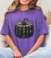 Witchy Pumpkin Book Graphic Tee | Spells Potions Magic T-Shirt | Fall Halloween Witchcore Shirt