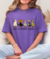 Just a Spooky Goose Halloween Shirt | Funny Goose Graphic Tee | Cute Fall & Spooky Season T-Shirt