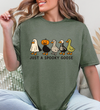 Just a Spooky Goose Halloween Shirt | Funny Goose Graphic Tee | Cute Fall & Spooky Season T-Shirt