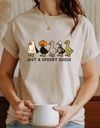 Just a Spooky Goose Halloween Shirt | Funny Goose Graphic Tee | Cute Fall & Spooky Season T-Shirt