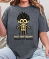 Skeleton Troll Graphic Tee | “I Got This Feeling Inside My Bones” Funny Halloween T-Shirt | Spooky Season Shirt
