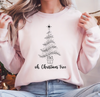 Oh, Christmas Tree Crewneck Sweatshirt – Cozy Holiday Vibes!