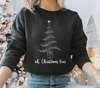 Oh, Christmas Tree Crewneck Sweatshirt – Cozy Holiday Vibes!