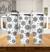 Snowflake Engraved Stainless Steel Travel Mug – Winter Design