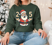2-5 Santa Christmas Sweatshirt – Festive Holiday Crewneck or Hoodie