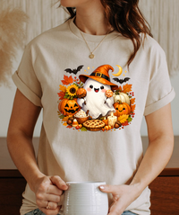 Spooky and Sweet Autumn Ghost T-shirt