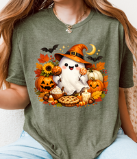 Spooky and Sweet Autumn Ghost T-shirt