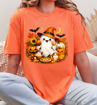 Spooky and Sweet Autumn Ghost T-shirt