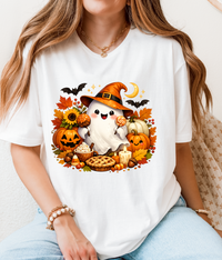 Spooky and Sweet Autumn Ghost T-shirt