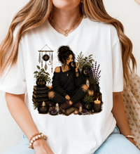 Witchy Mom vibes softstyle graphic T-shirt