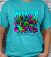 Weekend Hoe Gardening Graphic T-shirt