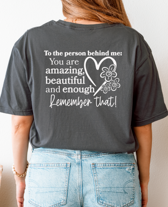 Inspirational "You Are Enough" T-Shirt – Mental Health Awareness Tee
