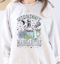 Midnight Margaritas Sweatshirt &  Cup Bundle – Tequila Lovers Gift Set