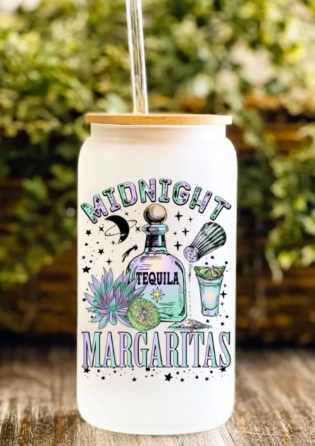Midnight Margaritas Sweatshirt &  Cup Bundle – Tequila Lovers Gift Set