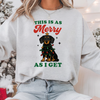 This Is As Merry As I Get — Funny Dog/Cat Christmas Crewneck
