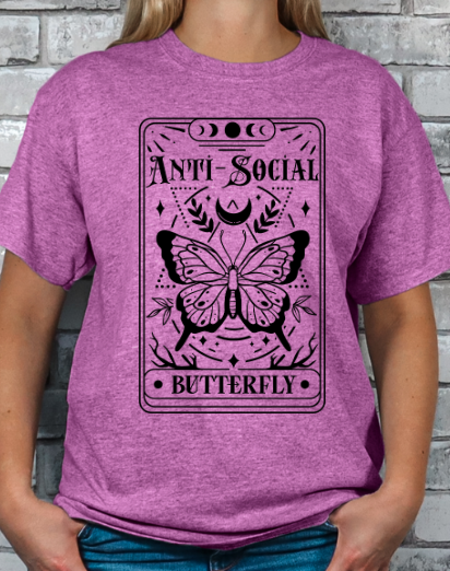 Anitsocial Butterfly T-shirt