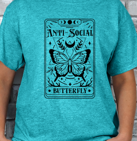 Anitsocial Butterfly T-shirt