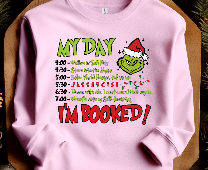 Grinch Checklist Sweatshirt