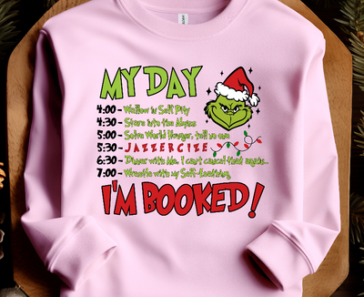 Grinch Checklist Sweatshirt