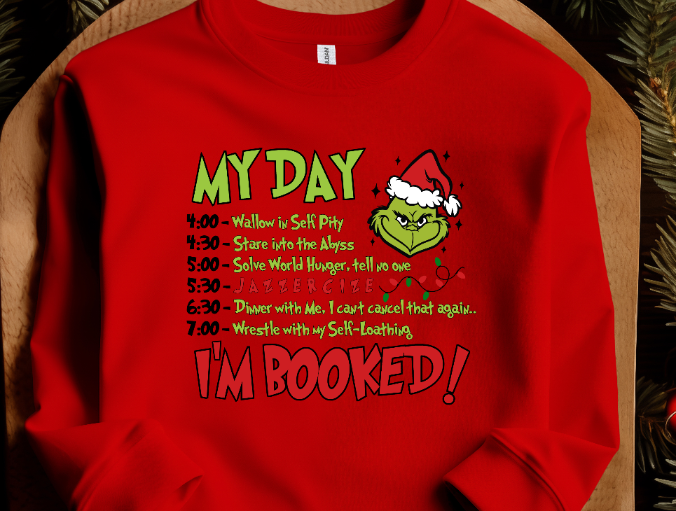 Grinch Checklist Sweatshirt