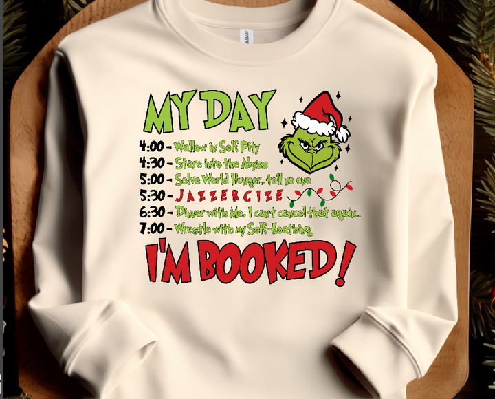 Grinch Checklist Sweatshirt