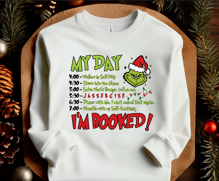 Grinch Checklist Sweatshirt