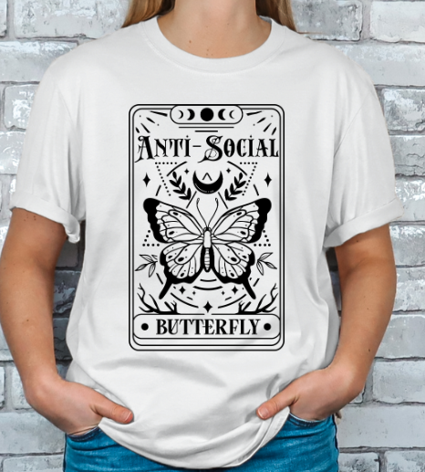 Anitsocial Butterfly T-shirt