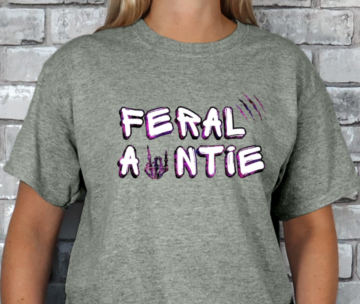 Feral Auntie T-shirt