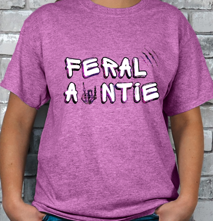 Feral Auntie T-shirt