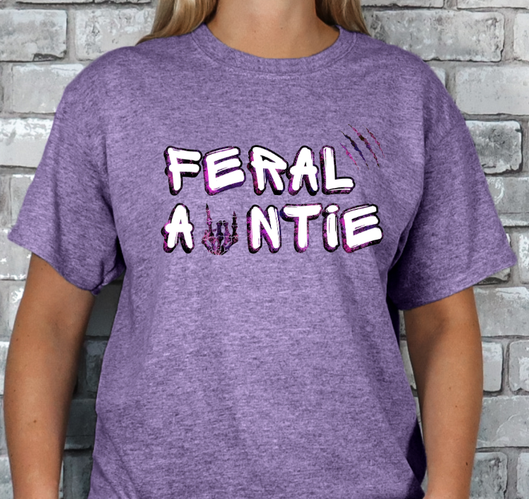 Feral Auntie T-shirt