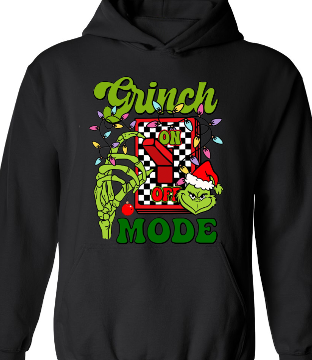 Grinch Mode On Sweatshirt