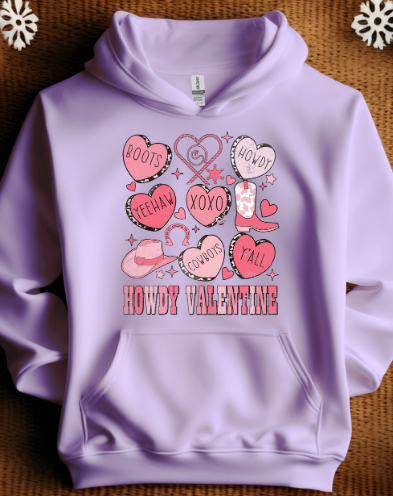 Howdy Valentine Sweatshirt