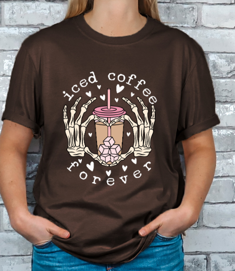 Iced Coffee Forever T-shirt