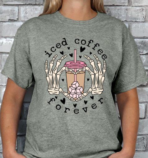 Iced Coffee Forever T-shirt