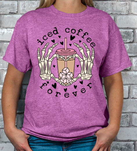 Iced Coffee Forever T-shirt