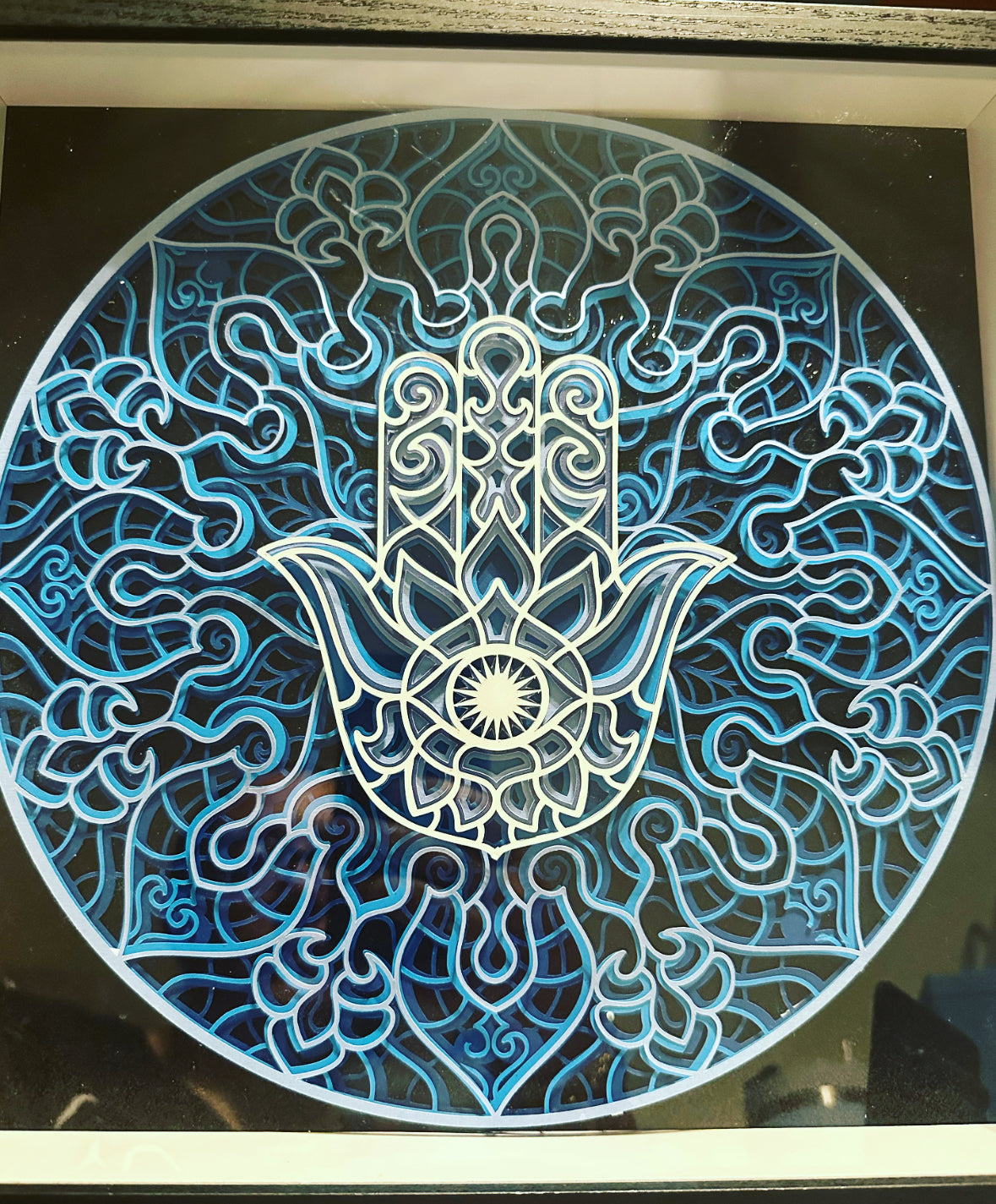 Evil Eye Shadow Box