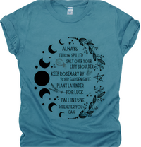 Salt Rosemary Lavender Luck | Practical Magic T-shirt