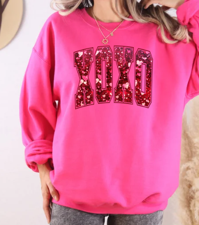 XOXO Valentines Sweatshirt