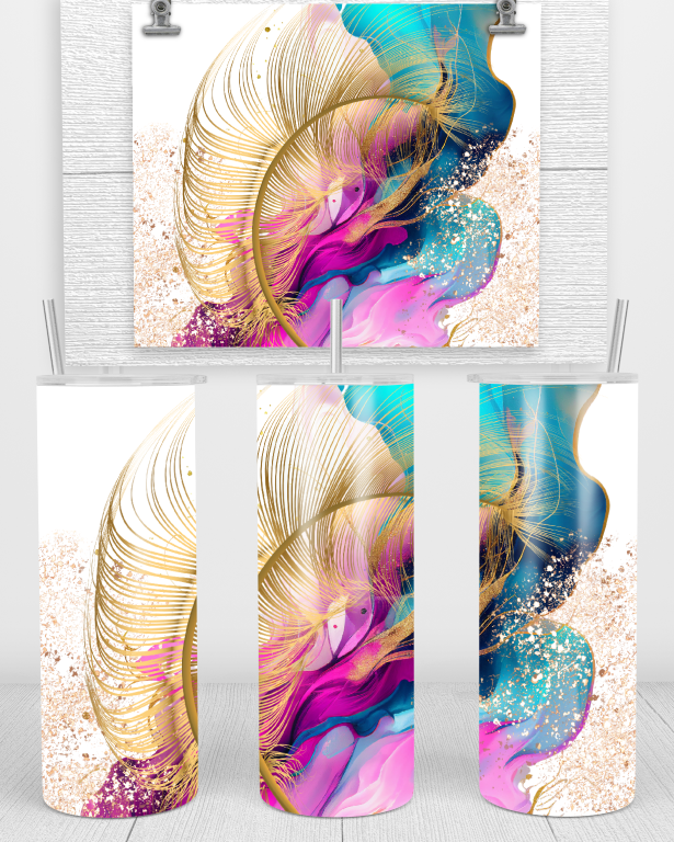 Golden Goose Sublimation Tumbler - Double Wall Insulated, Available in 15oz, 20oz, 30oz, Handwash Only