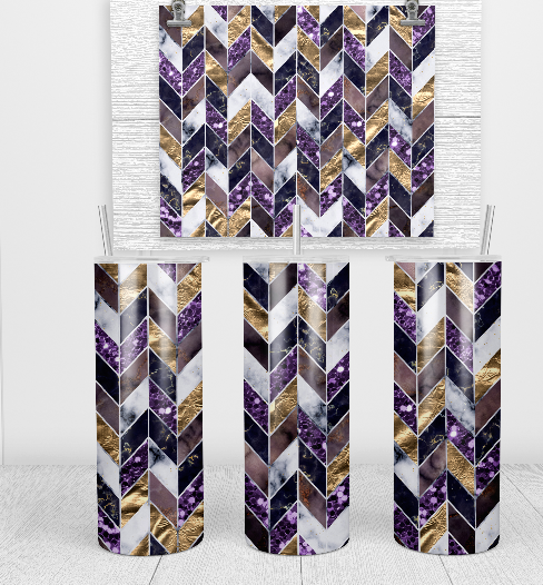 Purple Chevron